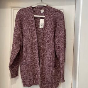 NWT Burgundy Cardi from A New Day